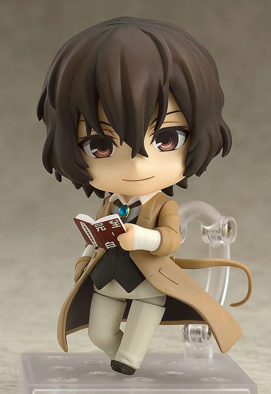 Bungo Stray Dogs Nendoroid Action Figur Osamu Dazai 10 cm Orange Rouge