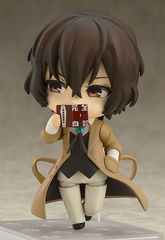 Bungo Stray Dogs Nendoroid Action Figur Osamu Dazai 10 cm Orange Rouge