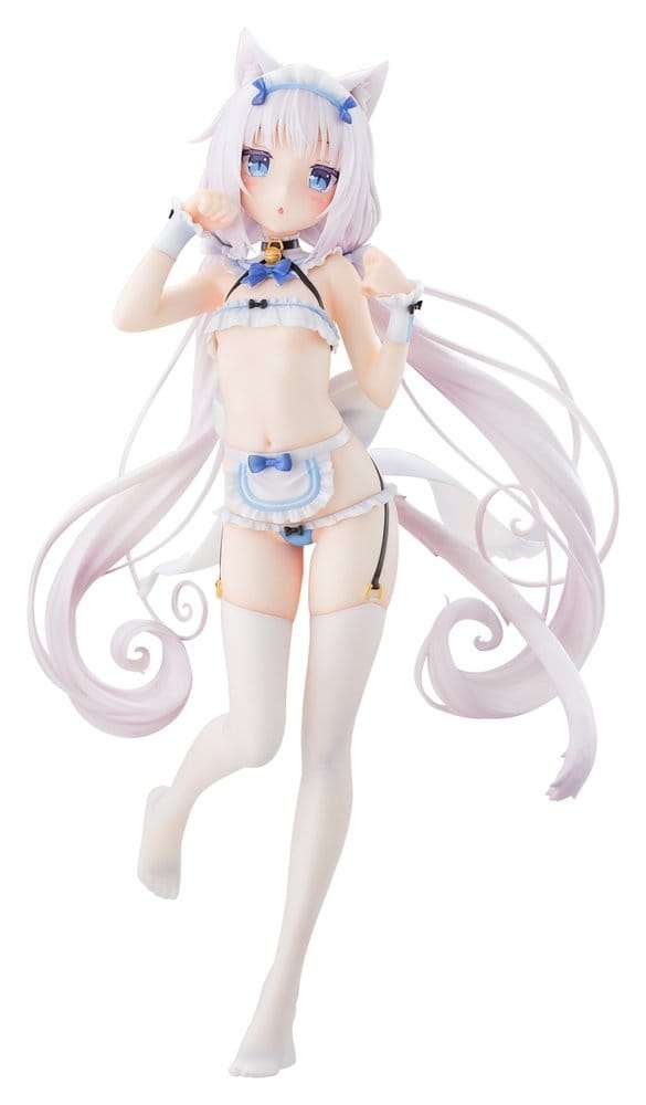 Nekopara PVC-figur 1/5.5 Vanilla Micro Bikini Maid -STD Edition- 29 cm