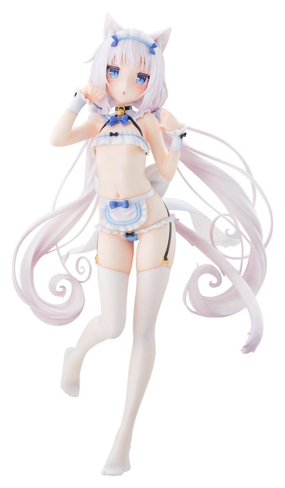 Nekopara PVC-figur 1/5.5 Vanilla Micro Bikini Maid -STD Edition- 29 cm