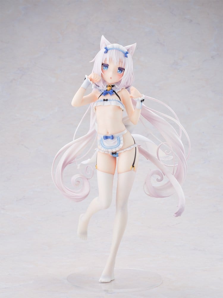 Nekopara PVC-figur 1/5.5 Vanilla Micro Bikini Maid -STD Edition- 29 cm