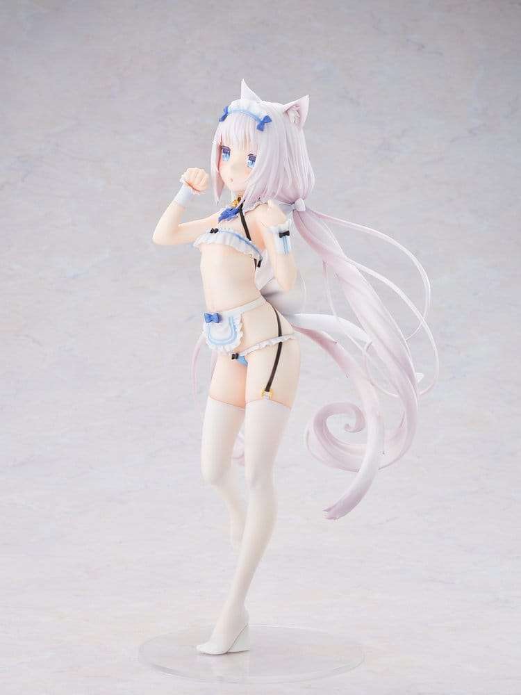 Nekopara PVC-figur 1/5.5 Vanilla Micro Bikini Maid -STD Edition- 29 cm