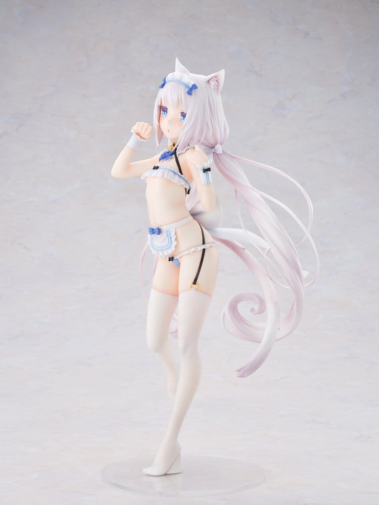 Nekopara PVC-figur 1/5.5 Vanilla Micro Bikini Maid -STD Edition- 29 cm
