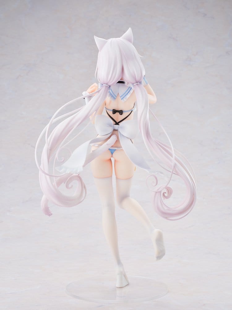 Nekopara PVC-figur 1/5.5 Vanilla Micro Bikini Maid -STD Edition- 29 cm