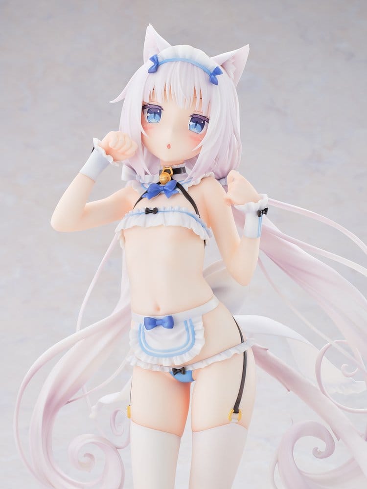 Nekopara PVC-figur 1/5.5 Vanilla Micro Bikini Maid -STD Edition- 29 cm