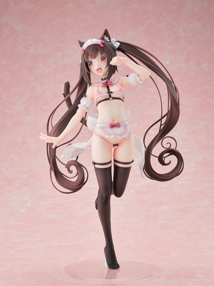Nekopara PVC Figure 1/5.5 Chocola Micro Bikini Maid -STD Edition- 30 cm