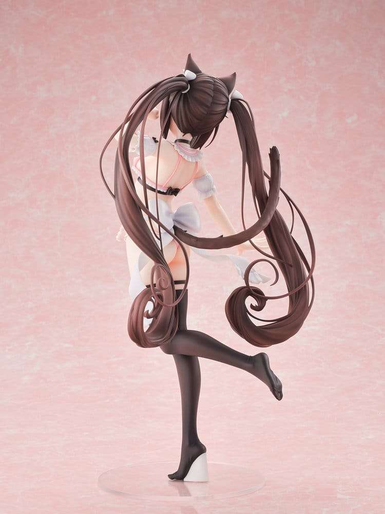 Nekopara PVC-figur 1/5.5 Chocola Micro Bikini Maid -STD Edition- 30 cm