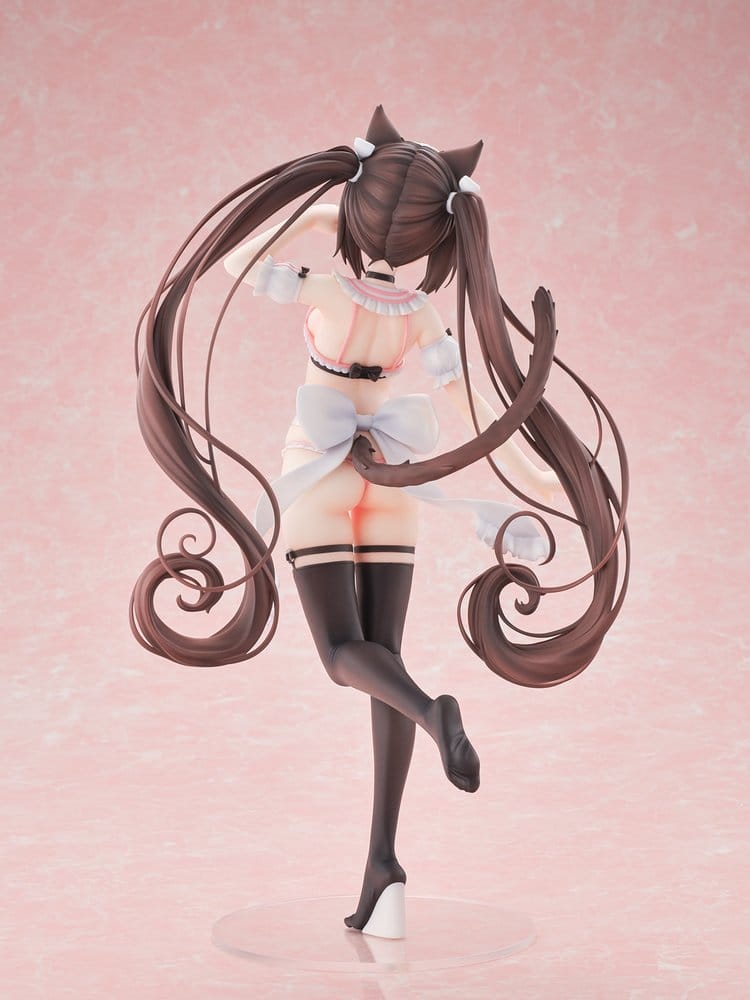 Nekopara PVC-figur 1/5.5 Chocola Micro Bikini Maid -STD Edition- 30 cm