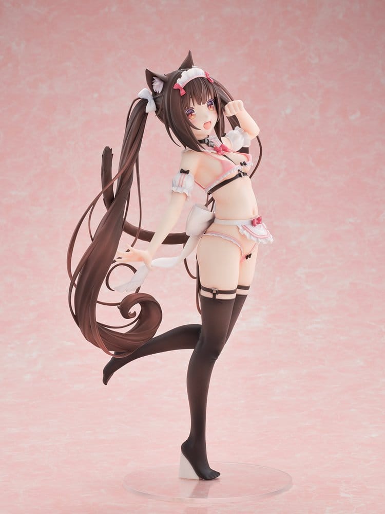 Nekopara PVC-figur 1/5.5 Chocola Micro Bikini Maid -STD Edition- 30 cm