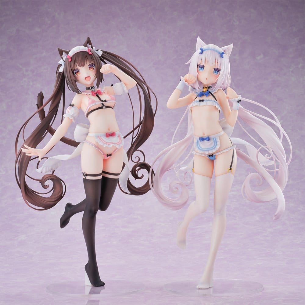 Nekopara PVC-figur 1/5.5 Chocola Micro Bikini Maid -STD Edition- 30 cm