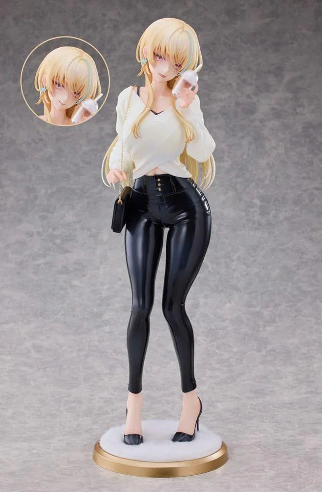 Original Character Figur 1/4 Aoi Koigakubo Illustrerad av Fujiko - Deluxe Edition med Läderbyxor 42 cm Otherwhere