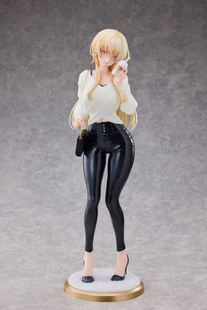 Original Character Figur 1/4 Aoi Koigakubo Illustrerad av Fujiko - Deluxe Edition med Läderbyxor 42 cm Otherwhere