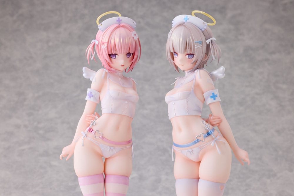 Original Karaktärsfigur 1/6 Suzu & Nagi Illustrerad av Kuma 4-gou Set Utgåva 27 cm Otherwhere