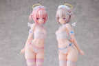 Original Karaktärsfigur 1/6 Suzu & Nagi Illustrerad av Kuma 4-gou Set Utgåva 27 cm Otherwhere