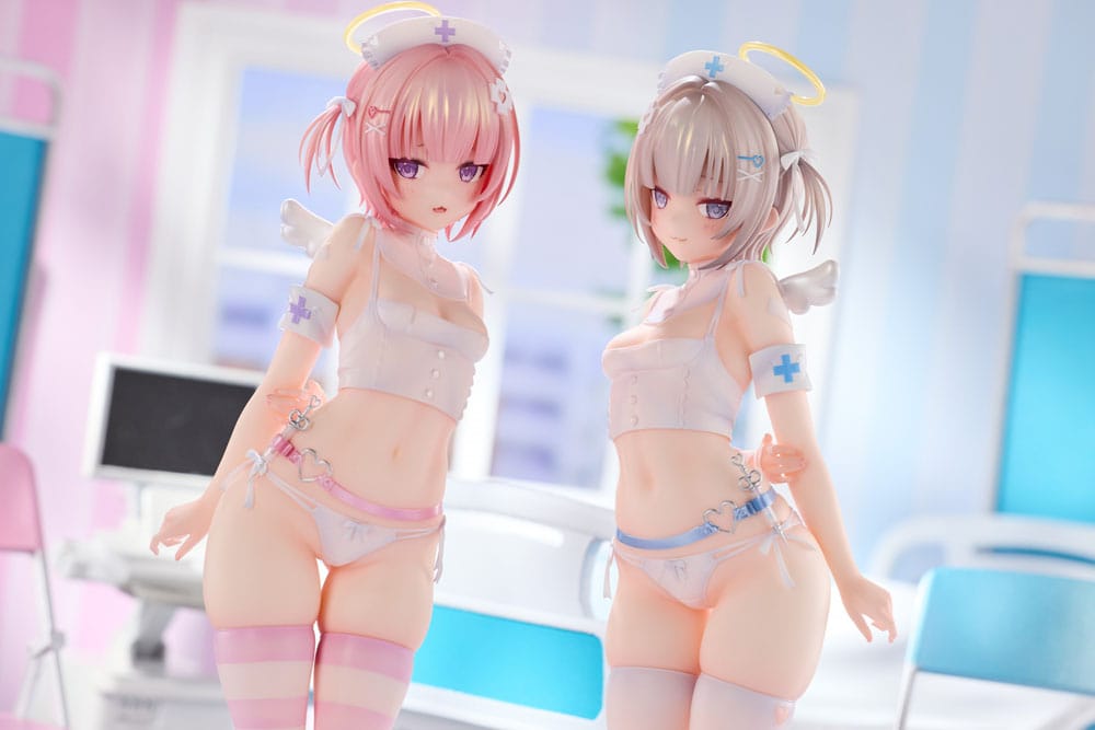 Original Karaktärsfigur 1/6 Suzu & Nagi Illustrerad av Kuma 4-gou Set Utgåva 27 cm Otherwhere