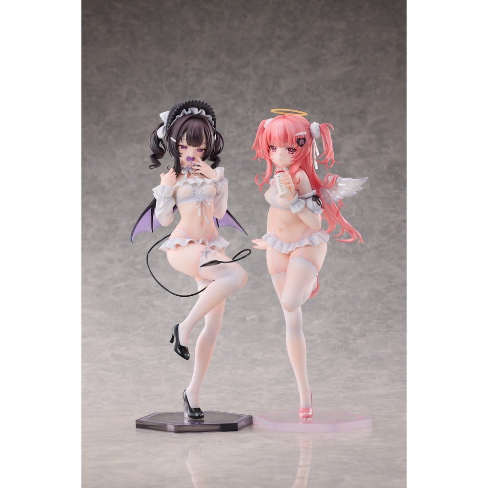 Original Character PVC-figurer 1/6 2-pack Shino & Aimu Illustrerad av RIKO 30 cm
