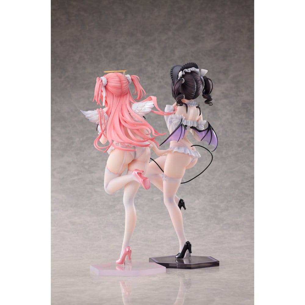Original Character PVC-figurer 1/6 2-pack Shino & Aimu Illustrerad av RIKO 30 cm