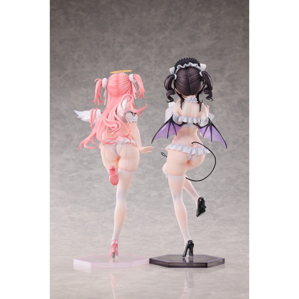 Original Character PVC-figurer 1/6 2-pack Shino & Aimu Illustrerad av RIKO 30 cm