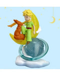 Den Lilla Prinsen Figur: Lilla Prinsen & Räv på Månen 8 cm Plastoy