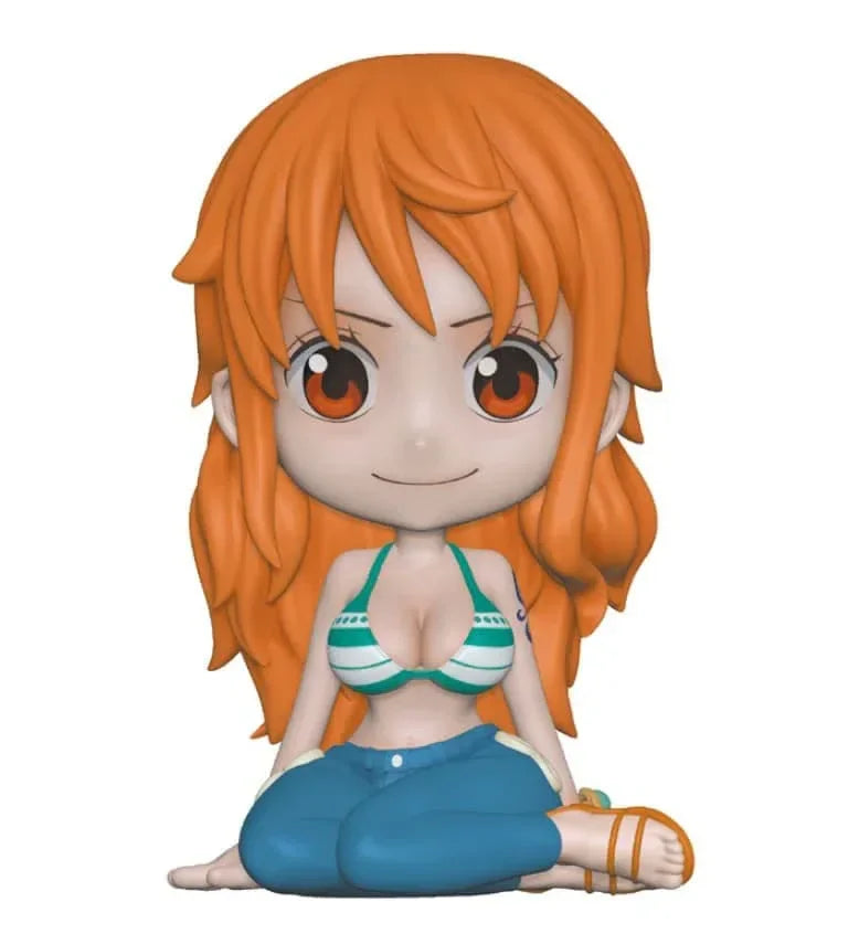 One Piece Sparbössa Nami - Officiell Myntbank Plastoy