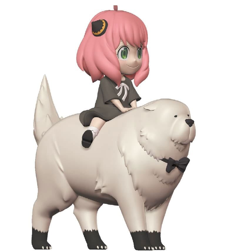 Spy x Family Coin Bank Anya & Bond Forger Plastoy