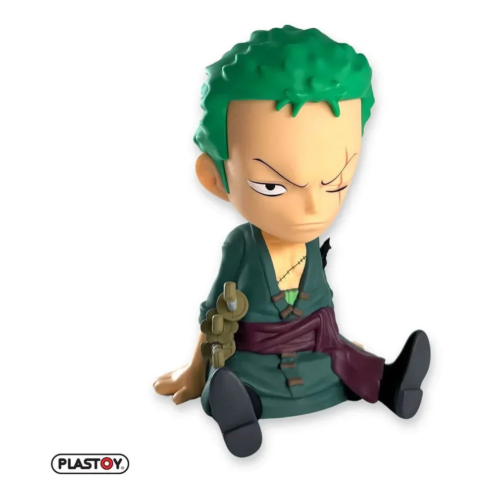 One Piece Zoro Myntbank i PVC Plastoy