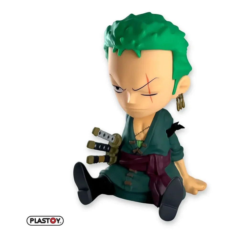 One Piece Zoro Myntbank i PVC Plastoy