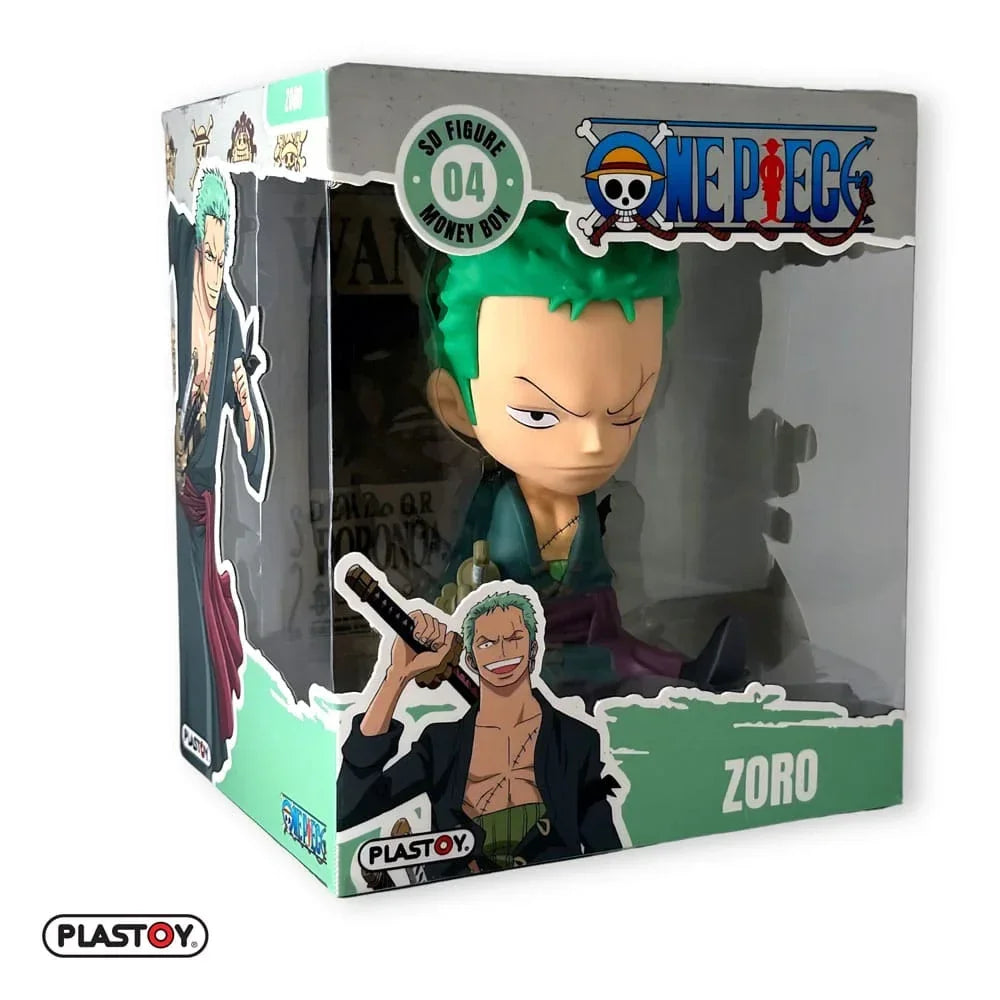 One Piece Zoro Myntbank i PVC Plastoy