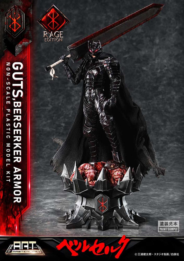 Berserk Plastbyggsats Art Masterline Modellkit Guts Berserker Armor Rage 30 cm Prime 1 Studio