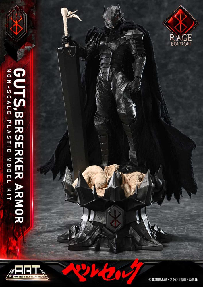 Berserk Plastbyggsats Art Masterline Modellkit Guts Berserker Armor Rage 30 cm Prime 1 Studio