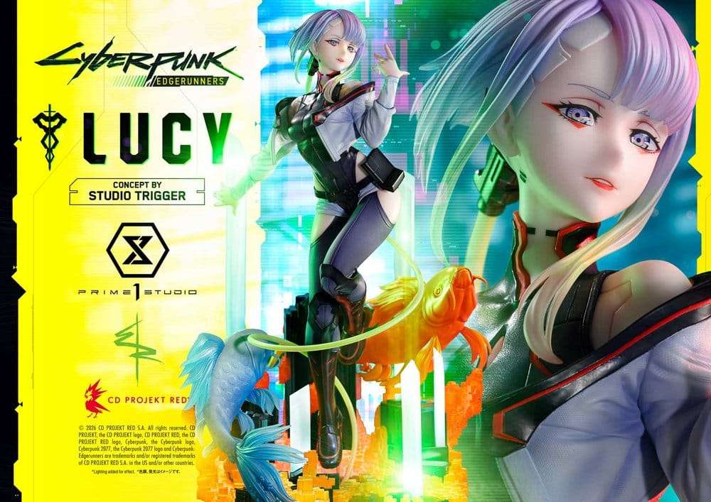 Cyberpunk: Edgerunners Concept Masterline Series Statue 1/5 Lucy (Concept By Studio TRIGGER) 39 cm