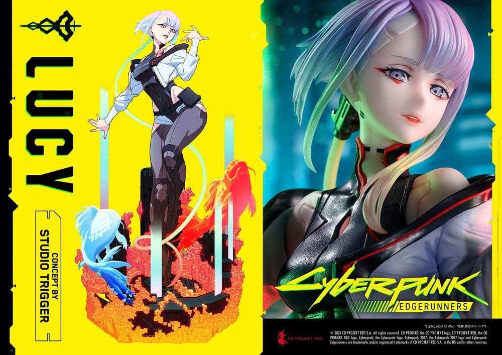 Cyberpunk: Edgerunners Concept Masterline Series Statue 1/5 Lucy (Concept By Studio TRIGGER) 39 cm