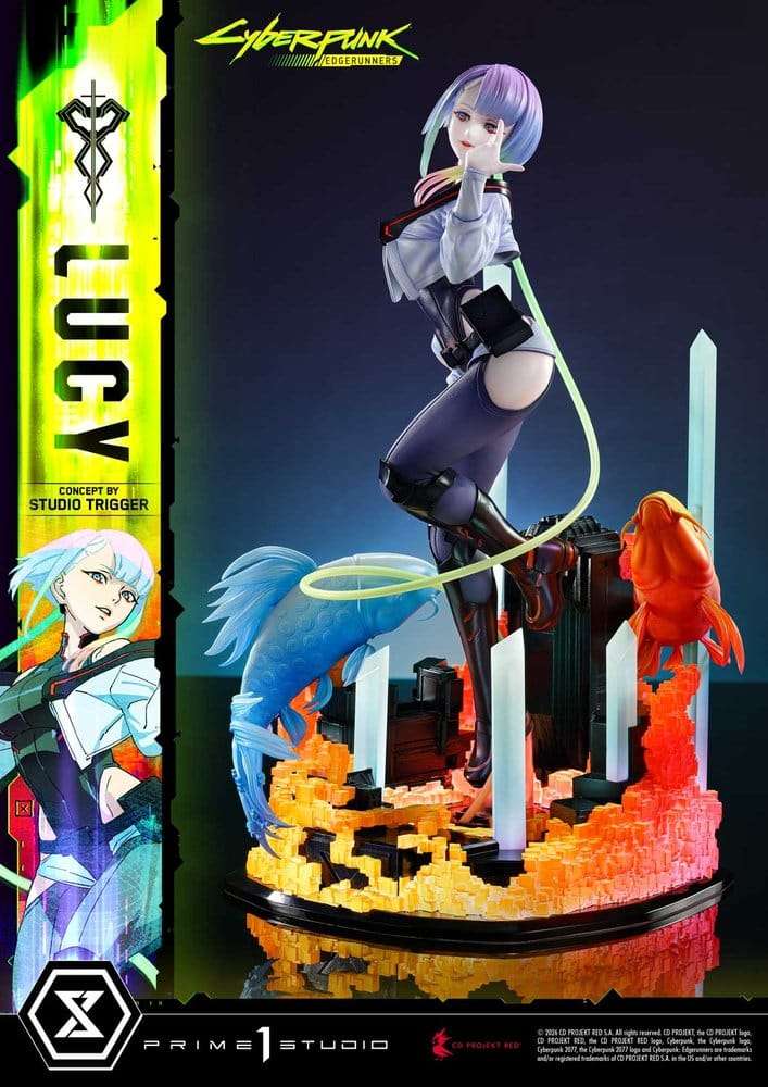 Cyberpunk: Edgerunners Concept Masterline Series Statue 1/5 Lucy (Concept By Studio TRIGGER) Bonus Version 39 cm