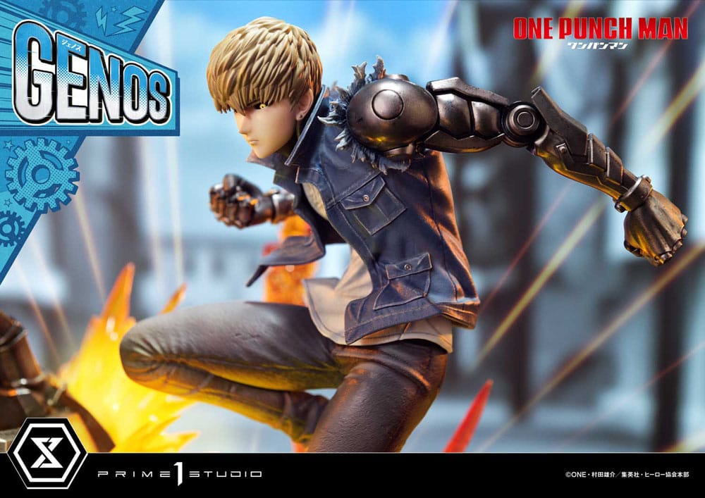 One Punch Man Concept Masterline Serie Figur 1/6 Genos 33 cm Prime 1 Studio