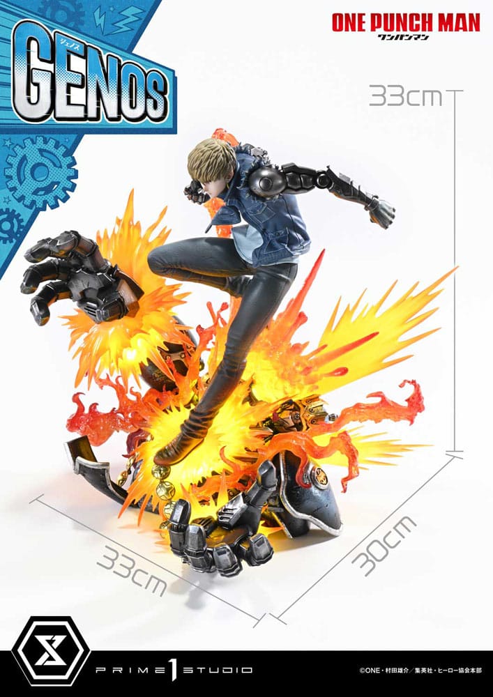 One Punch Man Concept Masterline Serie Figur 1/6 Genos 33 cm Prime 1 Studio