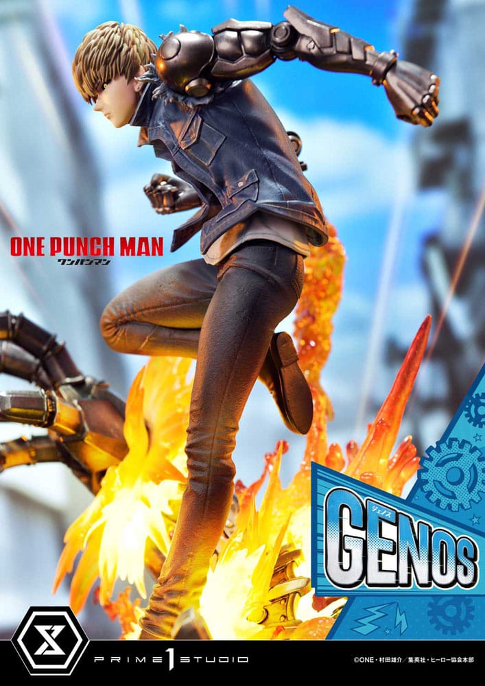 One Punch Man Concept Masterline Serie Figur 1/6 Genos 33 cm Prime 1 Studio