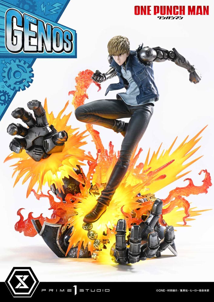 One Punch Man Concept Masterline Serie Figur 1/6 Genos Bonusversion 33 cm