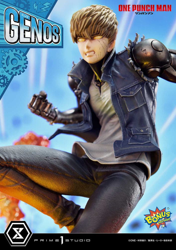 One Punch Man Concept Masterline Serie Figur 1/6 Genos Bonusversion 33 cm