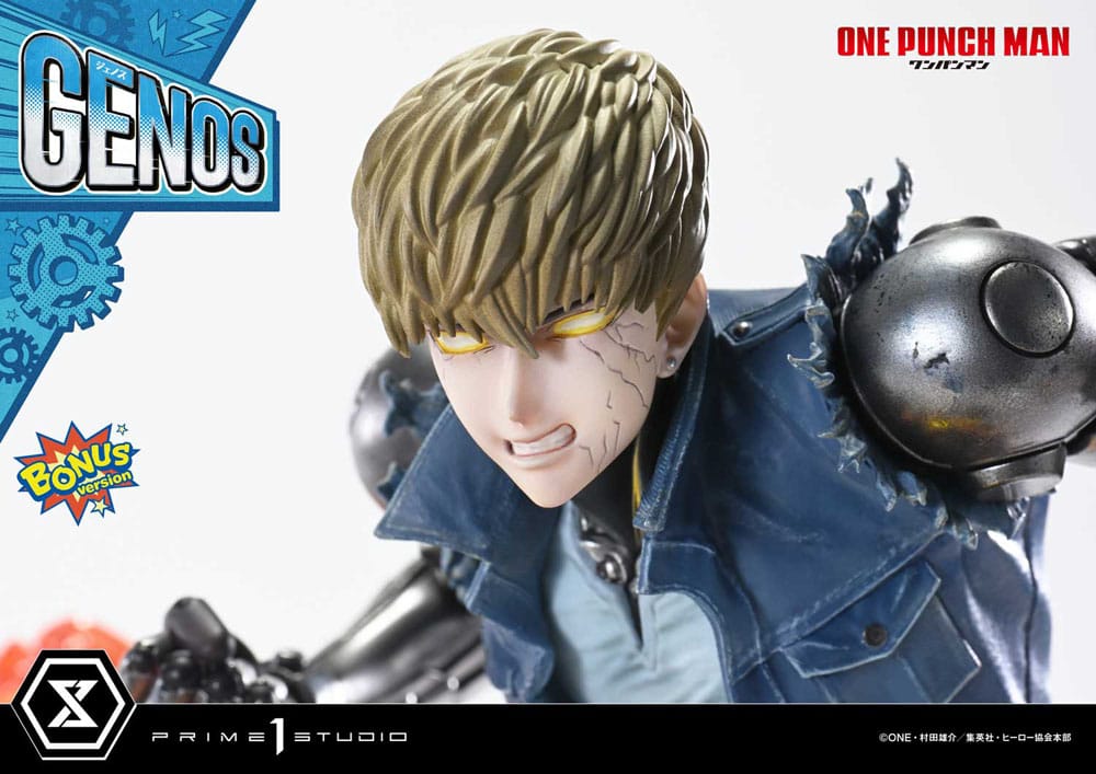 One Punch Man Concept Masterline Serie Figur 1/6 Genos Bonusversion 33 cm