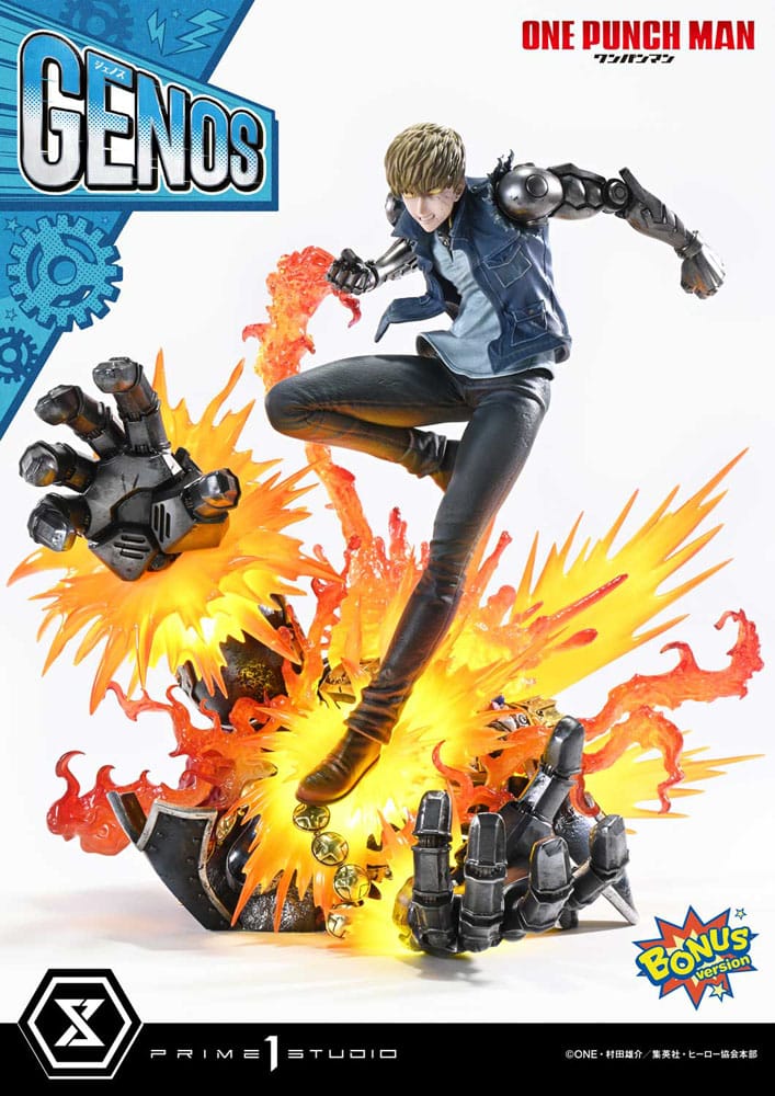 One Punch Man Concept Masterline Serie Figur 1/6 Genos Bonusversion 33 cm