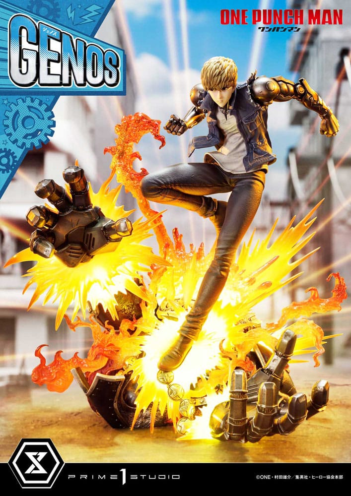 One Punch Man Concept Masterline Serie Figur 1/6 Genos Bonusversion 33 cm