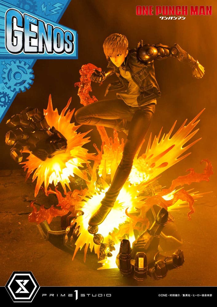 One Punch Man Concept Masterline Serie Figur 1/6 Genos Bonusversion 33 cm