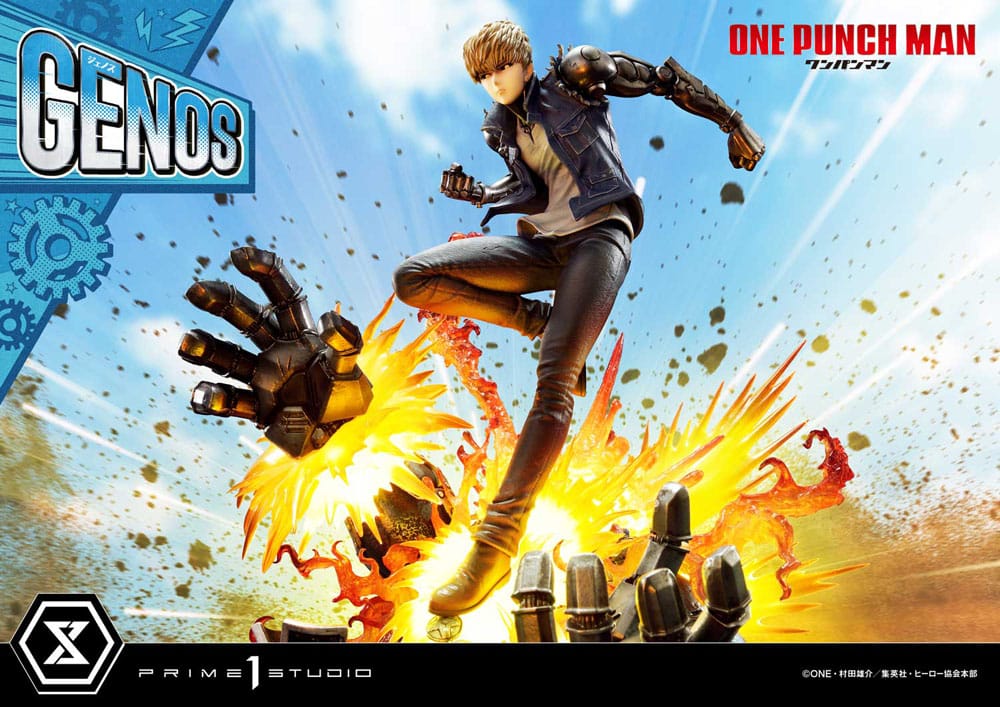 One Punch Man Concept Masterline Serie Figur 1/6 Genos Bonusversion 33 cm