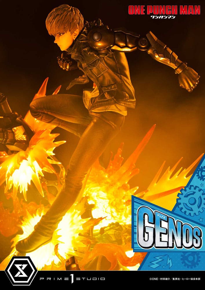 One Punch Man Concept Masterline Serie Figur 1/6 Genos Bonusversion 33 cm