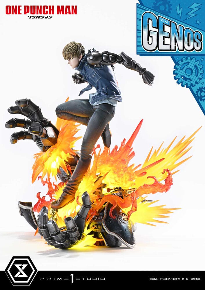 One Punch Man Concept Masterline Serie Figur 1/6 Genos Bonusversion 33 cm