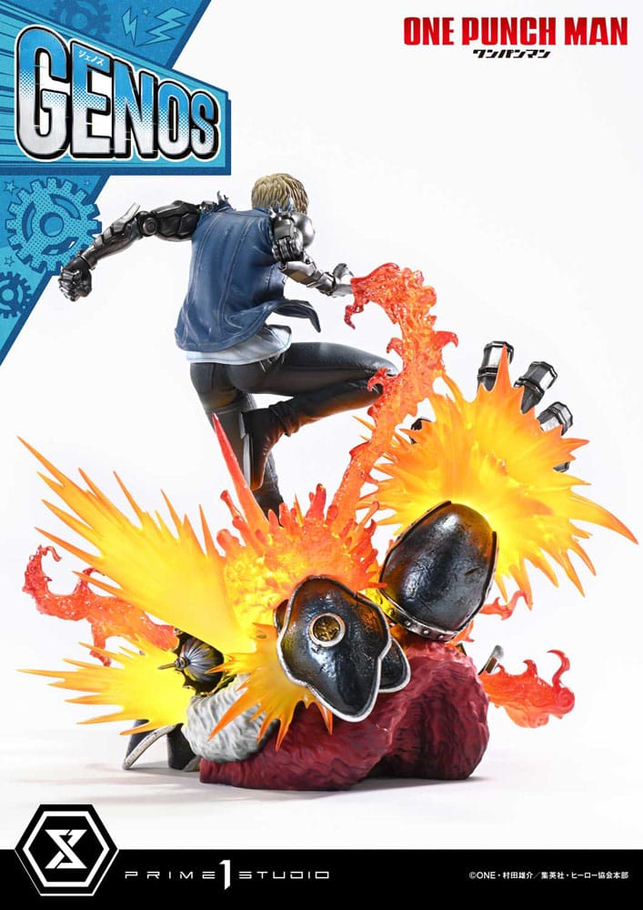 One Punch Man Concept Masterline Serie Figur 1/6 Genos Bonusversion 33 cm