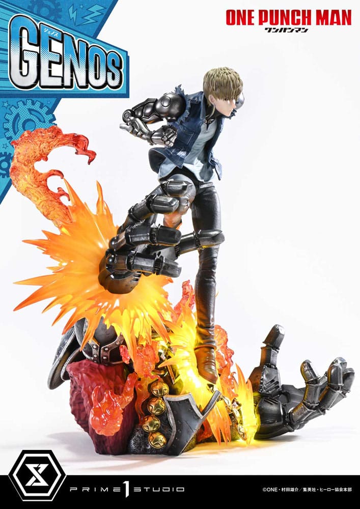 One Punch Man Concept Masterline Serie Figur 1/6 Genos Bonusversion 33 cm