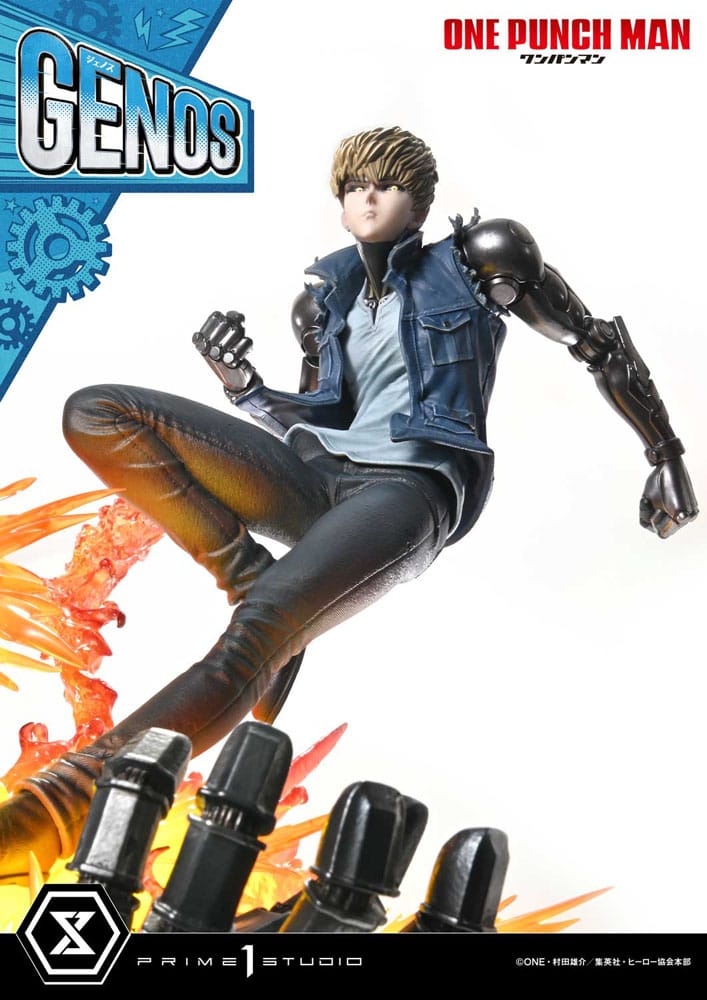 One Punch Man Concept Masterline Serie Figur 1/6 Genos Bonusversion 33 cm