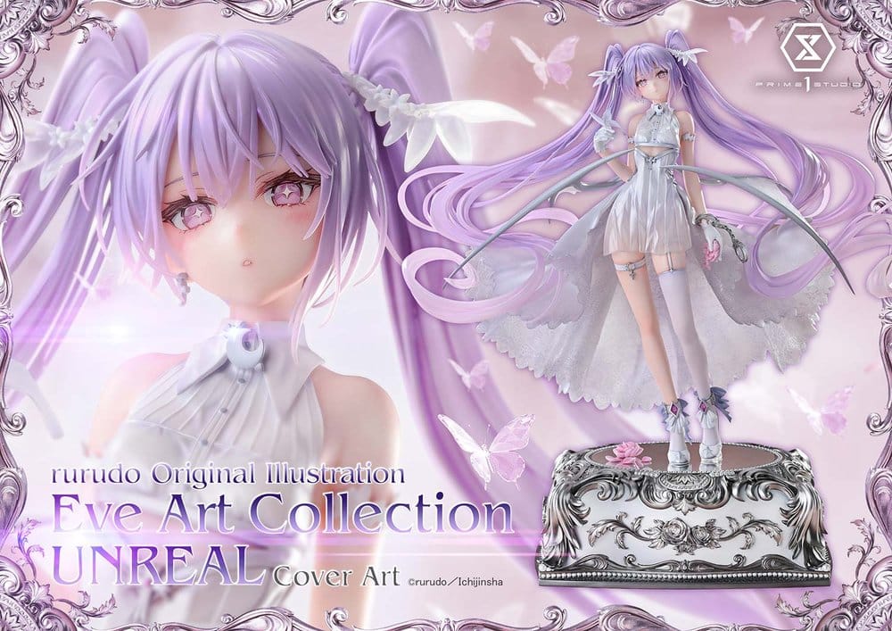 Original Illustration Concept Masterline Figur 1/5 Eve Art Collection UNREAL Cover Art 42 cm