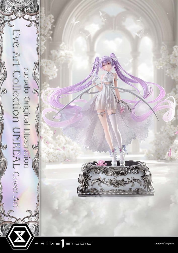 Original Illustration Concept Masterline Figur 1/5 Eve Art Collection UNREAL Cover Art 42 cm